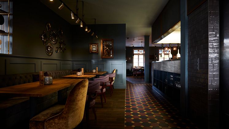 Restaurant at Spedition Hotel, Thun, Switzerland - hotel design by Stylt
