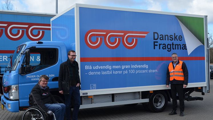 Danske Fragtmænd modtager første el-lastbil