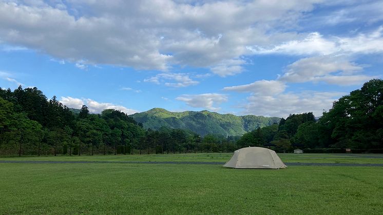 Nikko Takatoku Camping Station Opened May 1st in the Kinugawa area of Tochigi Prefecture