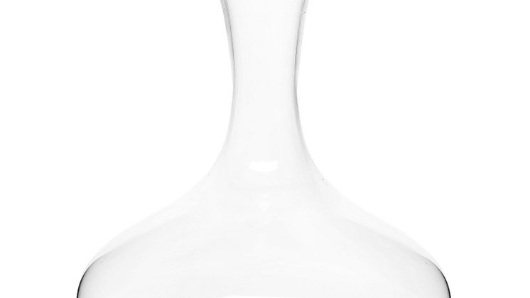 Nature wine carafe with oak stopper