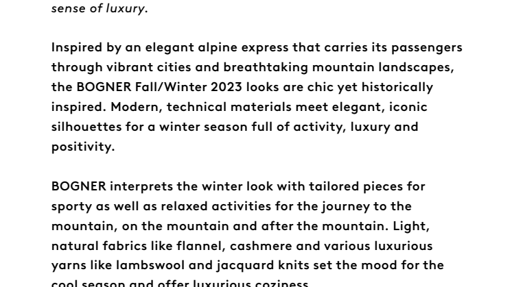 BOGNER_Press Release_Fall Winter 2023 Collection.pdf