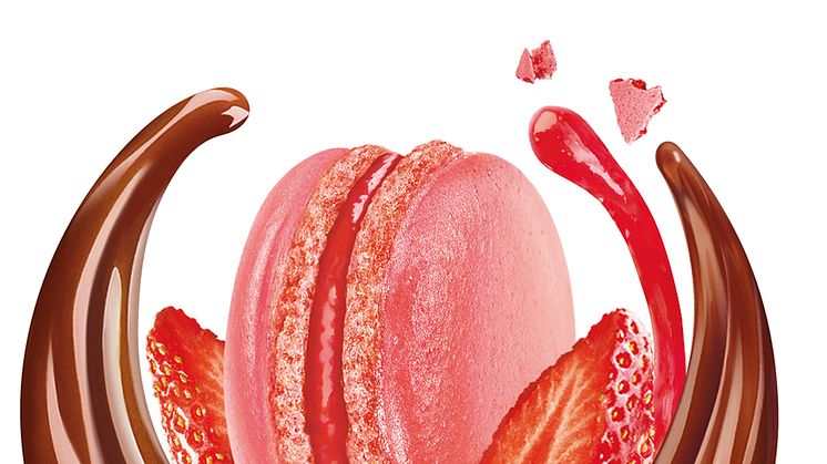 Création Strawberry Macaron