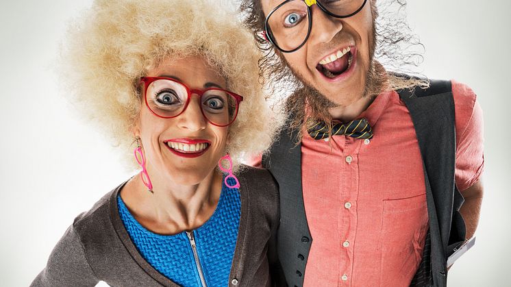Luftnummer och trolleri i snabbt tempo när Jecko och Jessie gästar Blåbärsklubben