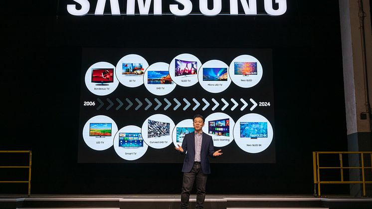 Charlie Bae, Samsung Visual Display at World of Samsung