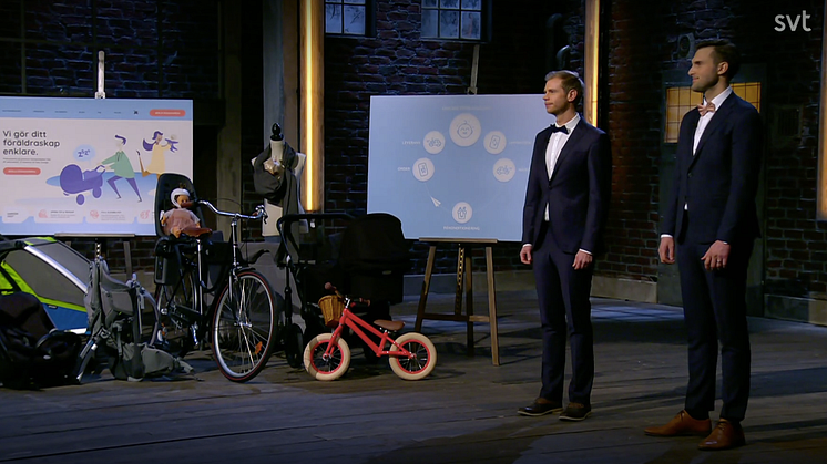 David Knutsson och Pehr Gårlin är finalister i Sverigefinalen för STARTUP den 7 oktober 2021.