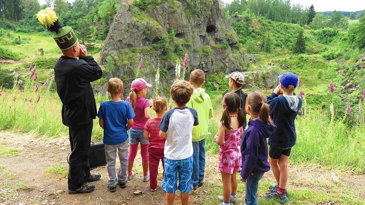 Führung für Kinder in der Binge Geyer