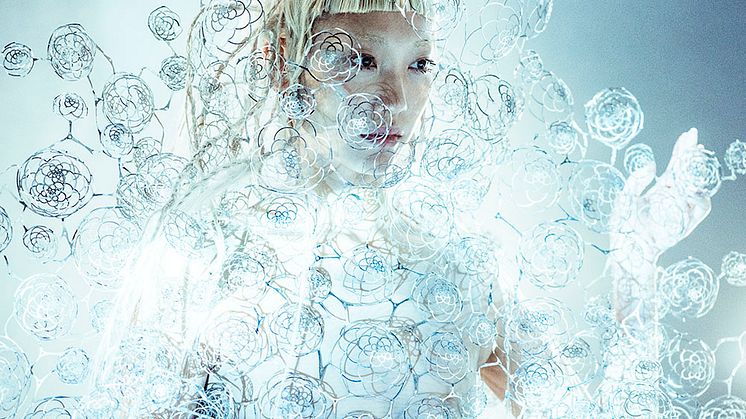 Iris van Herpen, Aeriform Dress, 2017. Courtesy of the Artist. Photo: Morgan O'Donovan