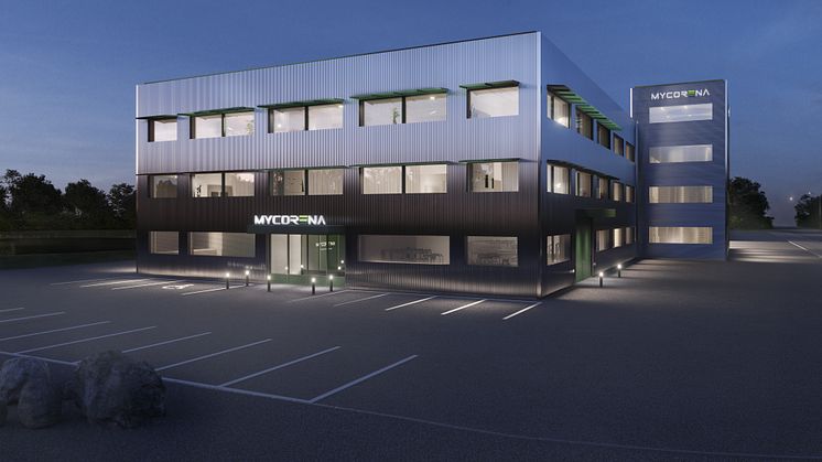 Den första anläggningen för mykoproteinproduktion ska byggas i Falkenberg åt Mycorena