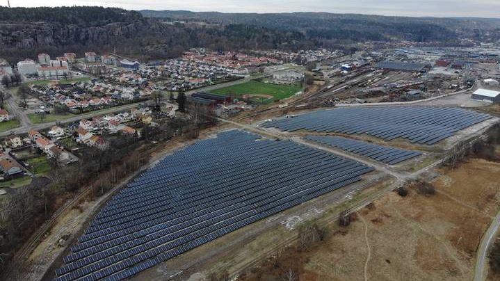 Göteborgs nya solcellspark i Utby heter Solinavium.