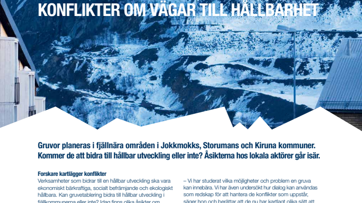 Fjällnära gruvdrift