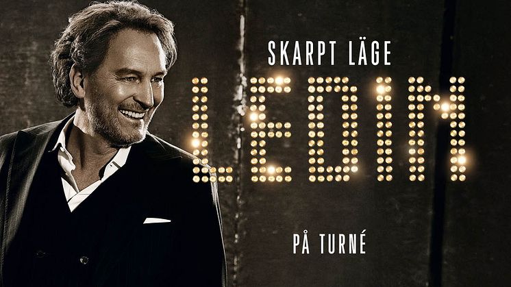 Ledins hyllade show "Skarpt läge" på Saab Arena i höst