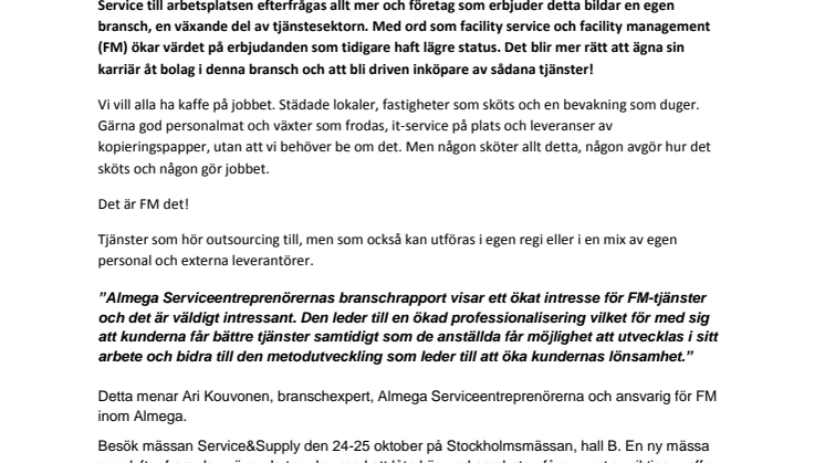 Nya begrepp ger bransch rivstart – och en mässa föds!