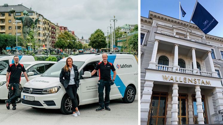 SafeTeam tecknar avtal med Wallenstam i Göteborg och Stockholm
