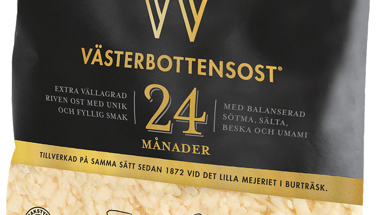 Västerbottensost Riven 24 månader