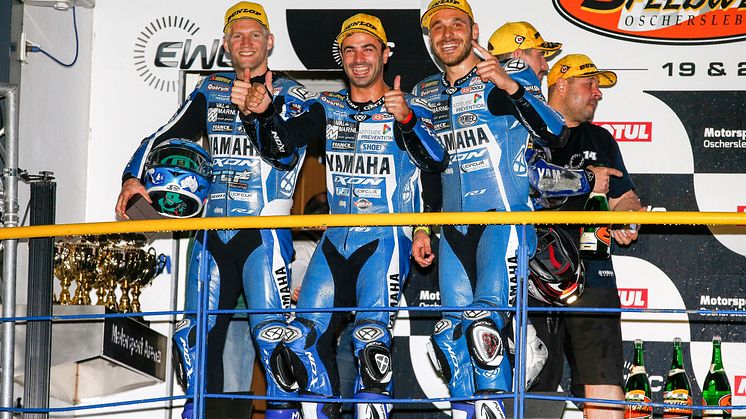 2連勝を達成したGMT94 Yamaha Official EWC Team。ランキングも2位に浮上