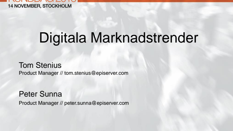 Digital Marketing Trends 2014