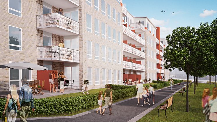 Nu startar uthyrningen av Kvibergs Terrasser