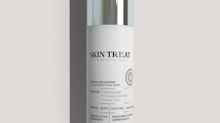Kasviperäisistä raaka-aineistaan tunnettu ihonhoitosarja Skin Treat lanseeraa kaksi uutta yönaamiota