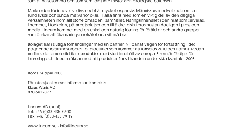 Avtal som räddar fisken!