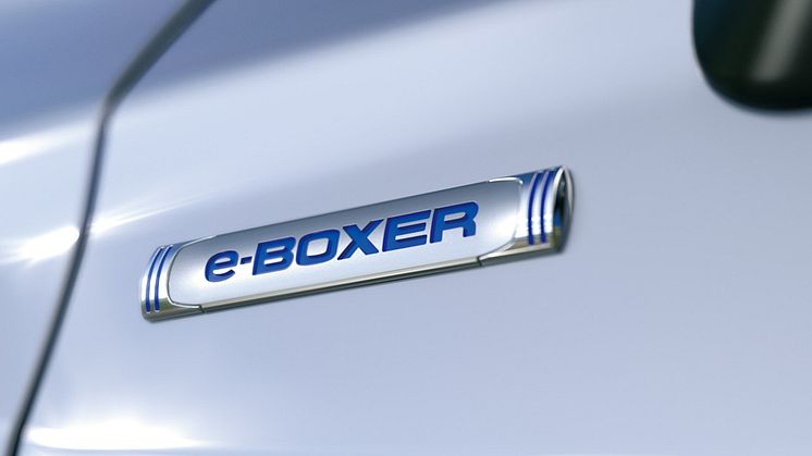 Subaru visar e-BOXER i Genève
