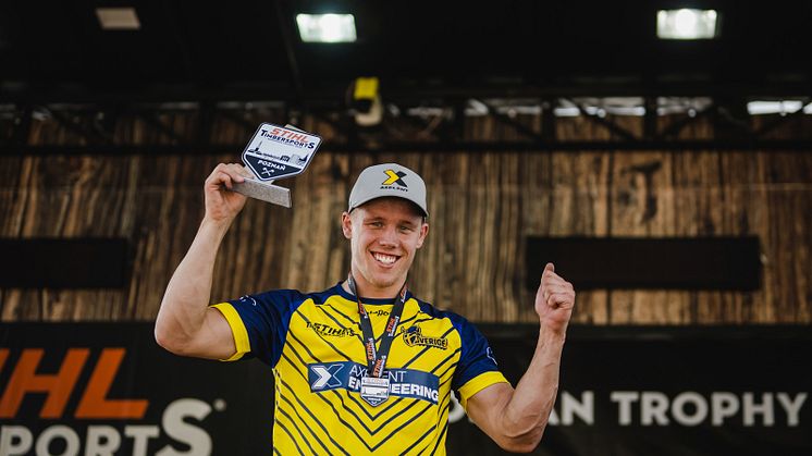 Ferry Svan tog en imponerande andraplats med knappt en sekunds marginal från guldmedaljören Redmer Knol under årets upplaga av European Trophy i Poznań, Polen.