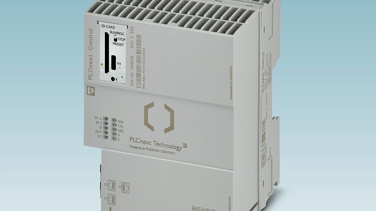 PLCnext Technology: Hardware udvidet med en kraftig controller