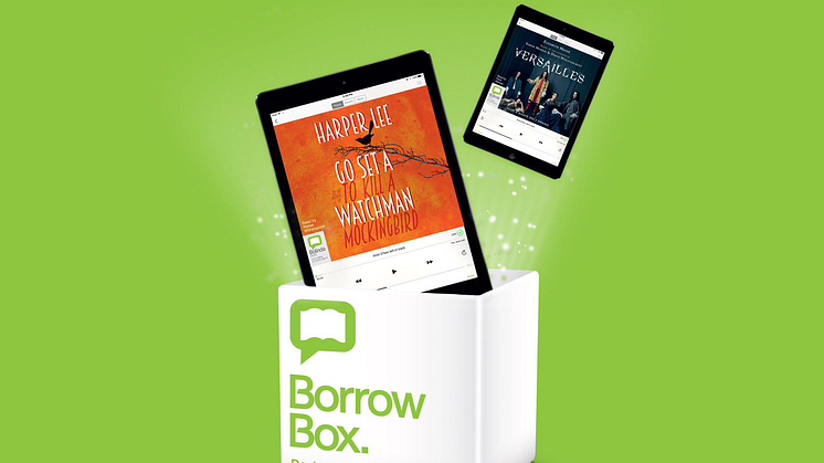 Free e-audiobook service available from your library 