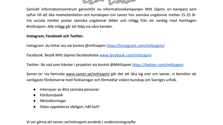 Man måste ha renar för att vara same & samer bor bara i norra Sverige, eller?