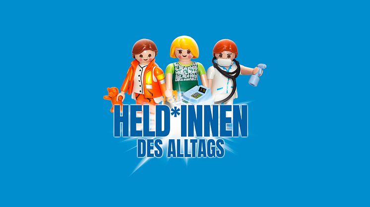 PLAYMOBIL dankt den Held*Innen des Alltags