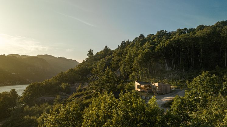 Nachhaltigkeit trifft Ästhetik: Lindesnes Hütte