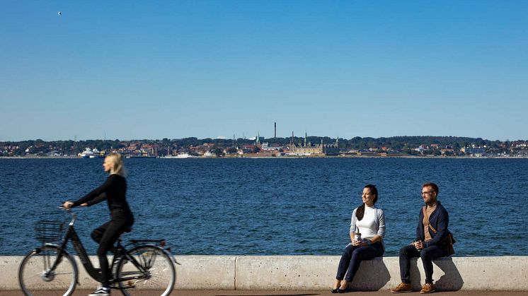 Helsingborgare vid sundet.