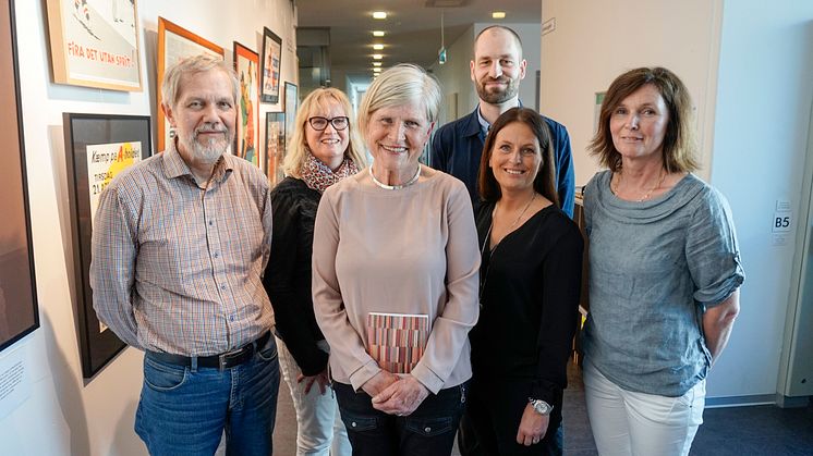 Under måndagens boksläpp på Malmö Högskola medverkade HKR-forskarna Ingemar Holgersson, Helena Sjunnesson, Barbro Bruce, Peter Berry, Linda Plantin Ewe och Catarina Wästerlid.