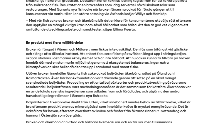 Garant lanserar hållbar fish cake på svensk braxen och åkerböna.pdf