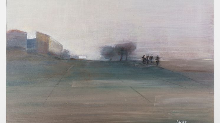 Ingemar Lööf, oljemålning (55 × 73 cm)