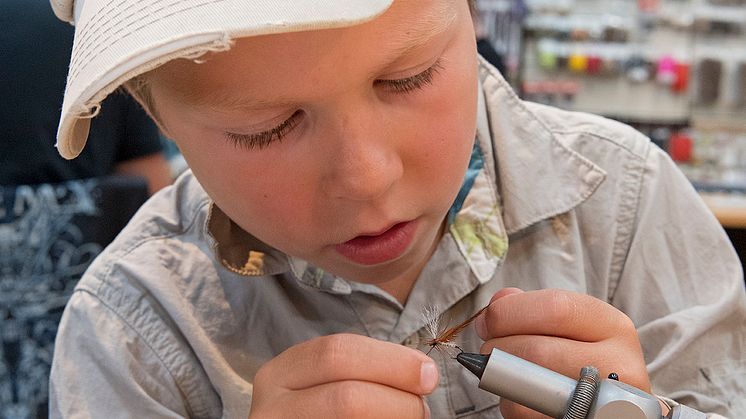 De nordiske jakt- og fiskedagene 2018 - yngste utstiller