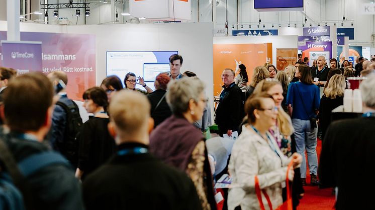 Lösningar för Offentlig Sektor, e-Hälsa+MVTe och Framtidens Häkso & Sjukvård 2023