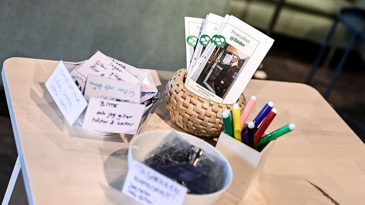 På den nya mötesplatsen @Söder på Håkan Lundbergs gata 17 i Helsingborg kommer till exempel språkcafé och bokcirkel arrangeras.