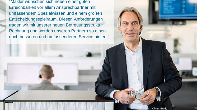 Oliver Brüß, Vertriebsvorstand der Gothaer