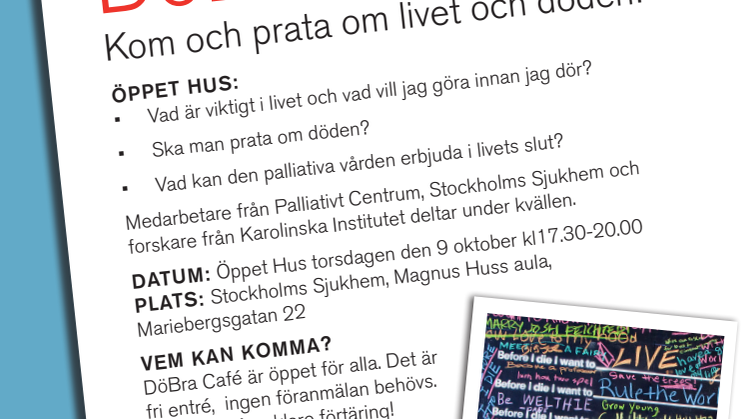 DöBra Café - Inbjudan