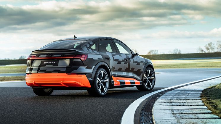 Audi e-tron Sportback S i design camouflage