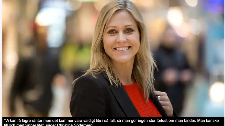 Expressen: Ny storbank höjer räntan: ”Viktigt att inte få panik”
