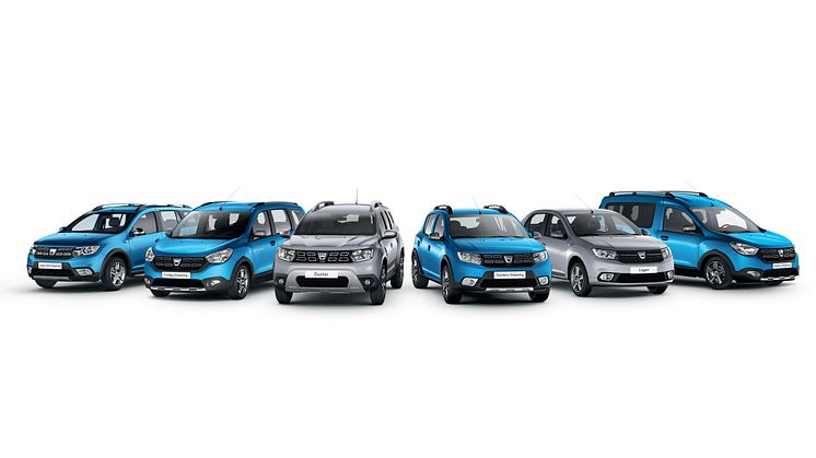 Dacia modellprogram 2018