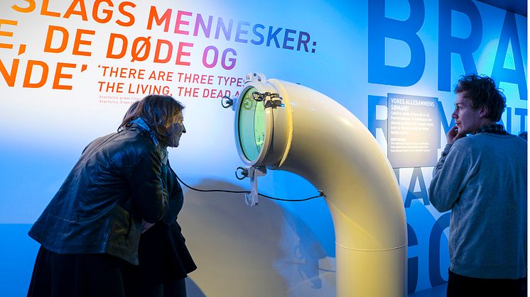 Foto: MS/Jens Lindhe. Der er oplevelser allevegne på  M/S Museet for Søfart. Der er halv pris på entreen indtil nytår og gratis omvisninger alle hverdage.  