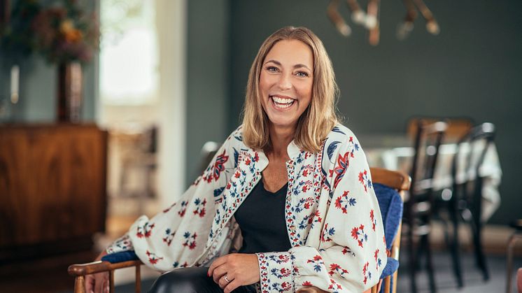 Mångsysslaren och sociala medie- profilen Helena Lyth. 