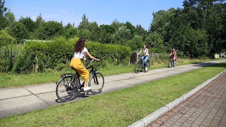 Mulderadweg bei Leisnig 