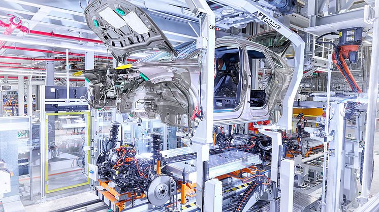 Presseværktøjerne til fremstilling af Audi Q4 e-trons karrosseridele kommer alle fra Audis egen værktøjsdivision