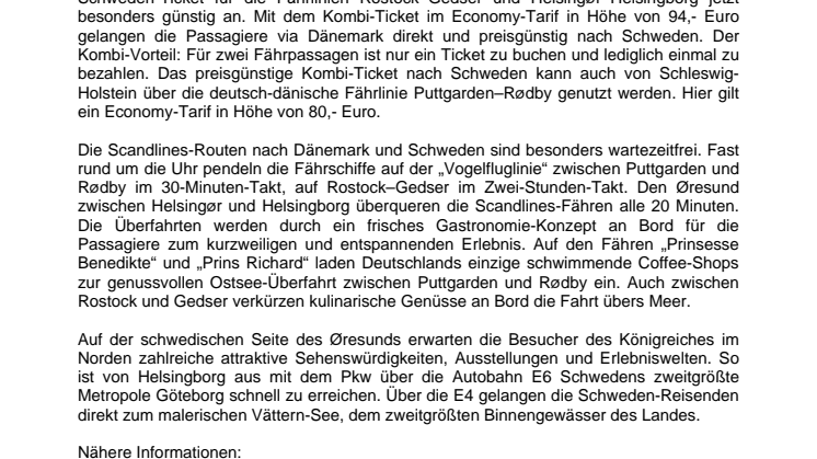 Ostsee-Hopping nach Schweden