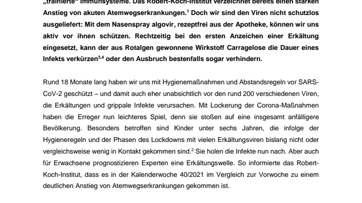 Pressemitteilung algovir - Erkältungswelle rollt an.pdf