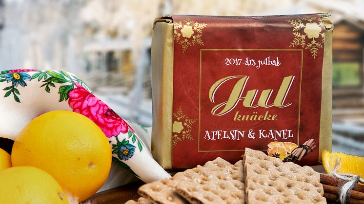 Julknäcke med smak av apelsin och kanel