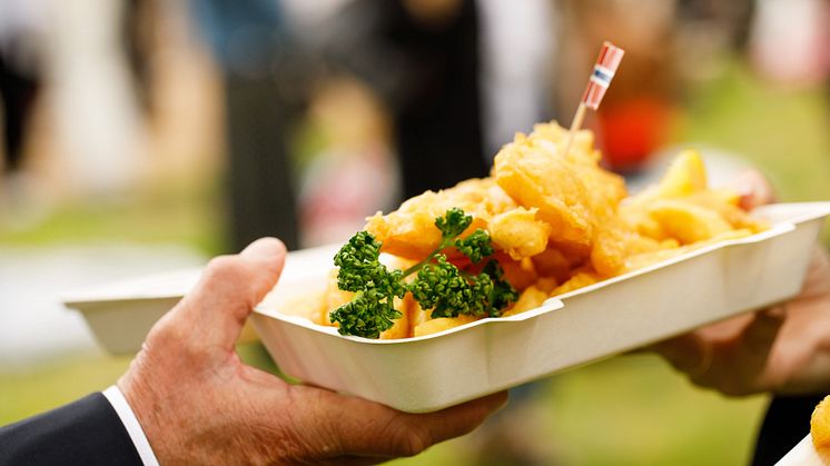 The iconic fish and chips